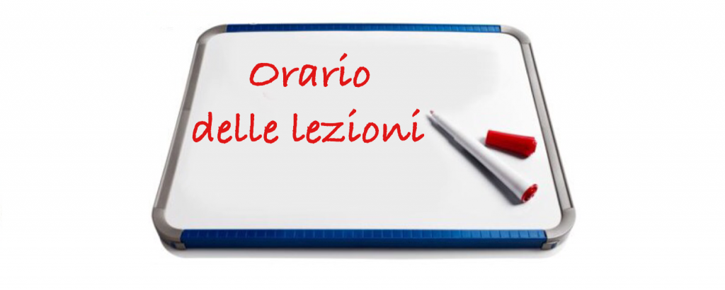 Orario delle lezioni Scuole secondarie di secondo grado dal 24 Gennaio 2022