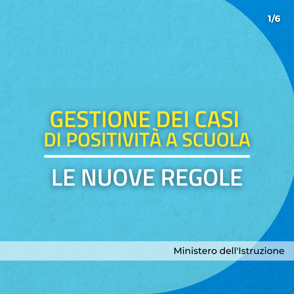 Scuola, via libera alle nuove misure per la gestione dei casi di positività. Bianchi: “Varate regole chiare per il rientro in presenza e in sicurezza”