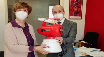 Agnone, il Rotary Club dona quattro sanificatori per le scuole