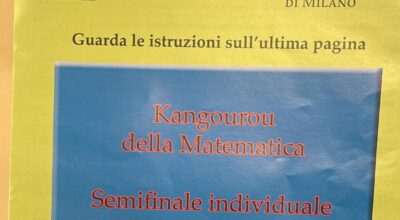 Quattro alunni della Scuola secondaria di Primo Grado, dell’Istituto Omnicomprensivo G. N. D’Agnillo di Agnone in semifinale regionale dei giochi Kangourou della Matematica, categorie Benjamin e Cadet