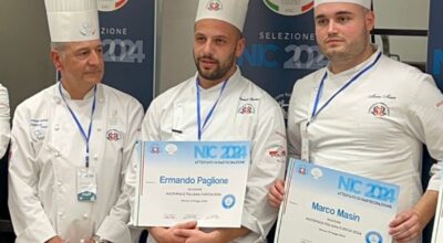 Lo chef Ermando Paglione componente della Nazionale Italiana Cuochi