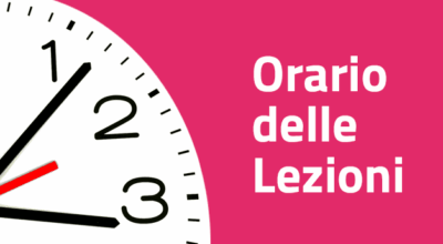 Orario delle lezioni Istituti di Secondo Grado